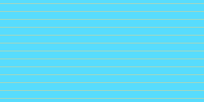 #58dcfd, #dbd393 horizontal lines, two pixels wide, twenty-nine pixels apart