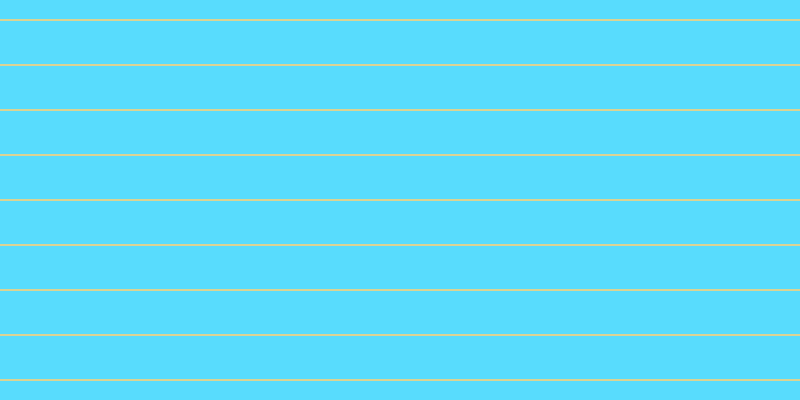 #58dcfd, #dbd393 horizontal lines, two pixels wide, forty-three pixels apart