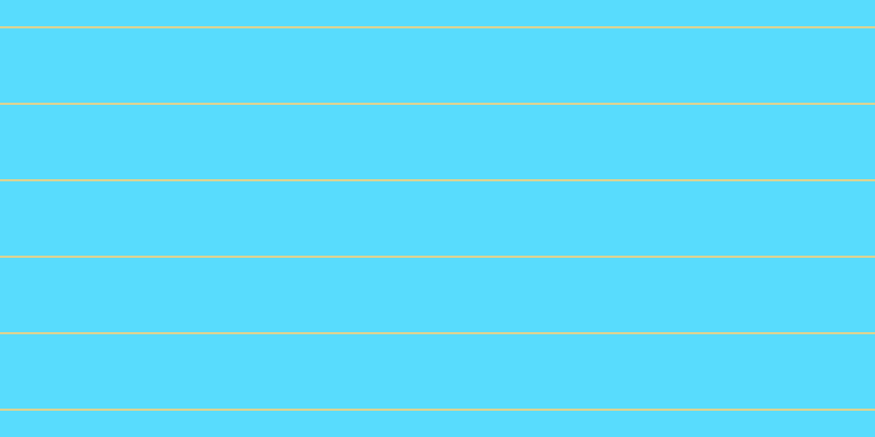 #58dcfd, #dbd393 horizontal lines, two pixels wide, sixty-eight pixels apart