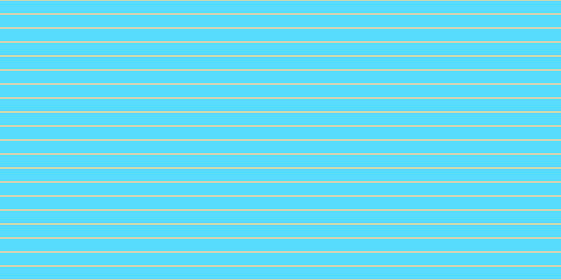 #58dcfd, #fcd393 horizontal lines, two pixels wide, eighteen pixels apart