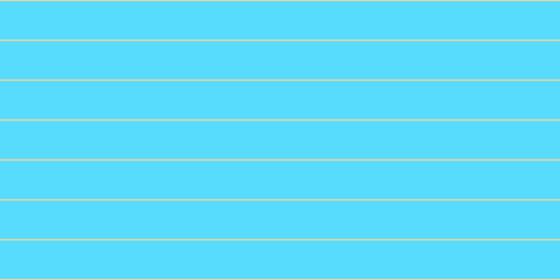 #58dcfd, #fcd393 horizontal lines, two pixels wide, fifty-five pixels apart