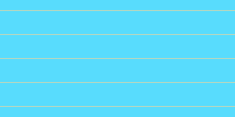 #58dcfd, #fcd393 horizontal lines, two pixels wide, eighty pixels apart