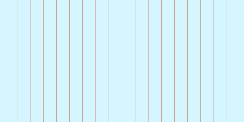 #58dcfd (25%), #caa393 vertical lines, two pixels wide, forty-one pixels apart