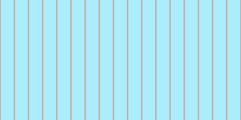 #58dcfd (50%), #caa393 vertical lines, four pixels wide, forty-three pixels apart