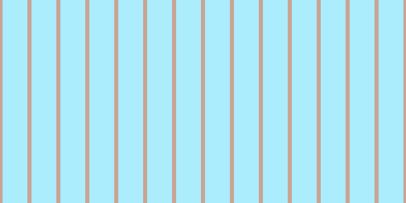 #58dcfd (50%), #caa393 vertical lines, eight pixels wide, forty-nine pixels apart