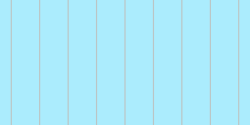 #58dcfd (50%), #caa393 vertical lines, two pixels wide, eighty-nine pixels apart