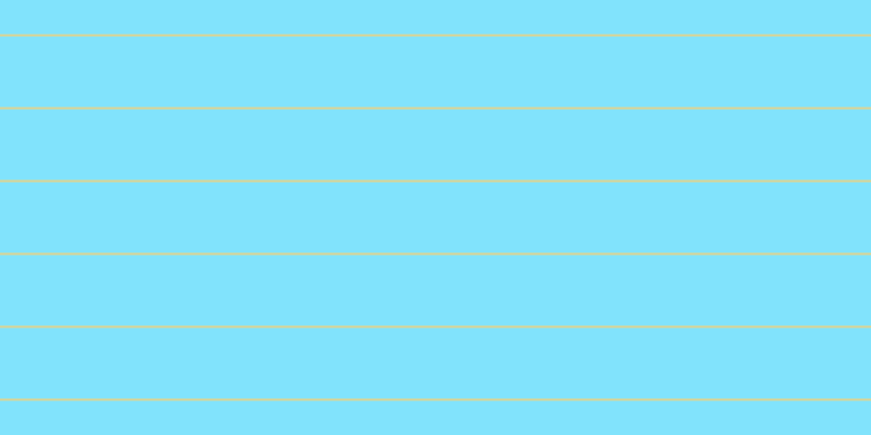 #58dcfd (75%), #dbd393 horizontal lines, two pixels wide, sixty-five pixels apart