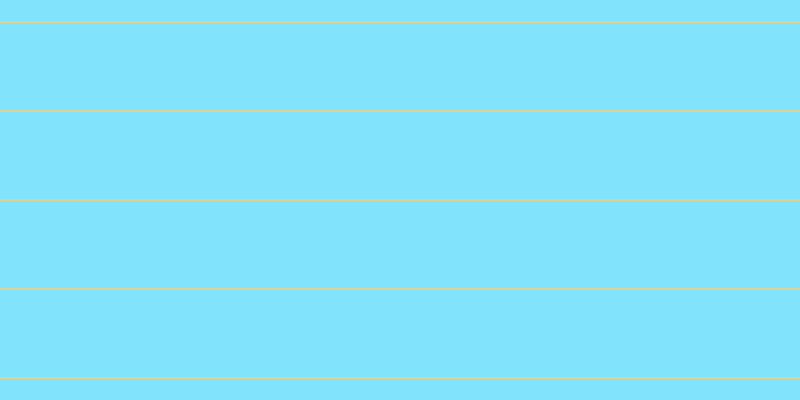 #58dcfd (75%), #dbd393 horizontal lines, two pixels wide, eighty-seven pixels apart