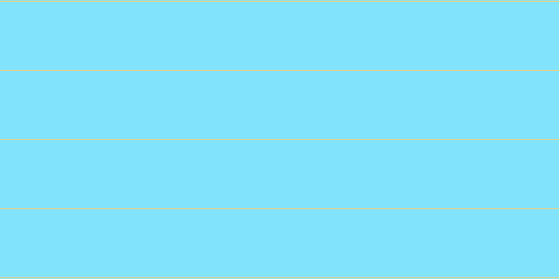 #58dcfd (75%), #dbd393 horizontal lines, two pixels wide, ninety-seven pixels apart