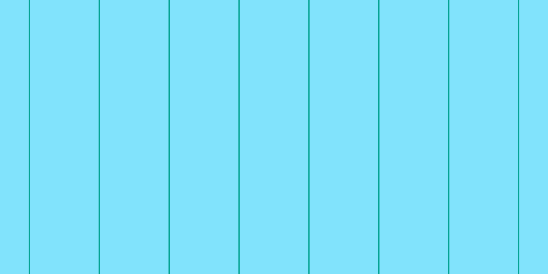 #58dcfd (75%), #04a393 vertical lines, two pixels wide, one hundred pixels apart