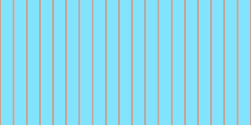 #58dcfd (75%), #caa393 vertical lines, six pixels wide, thirty-six pixels apart