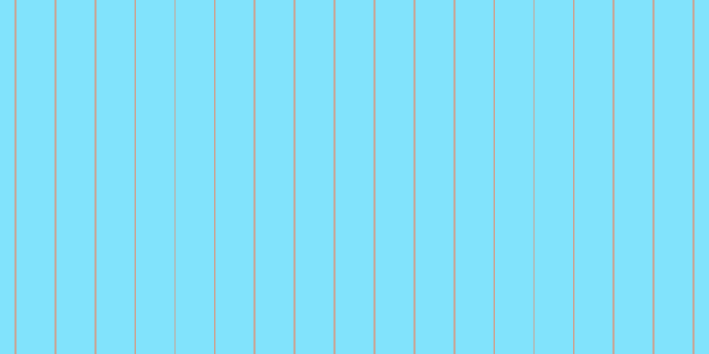#58dcfd (75%), #caa393 vertical lines, two pixels wide, forty-three pixels apart