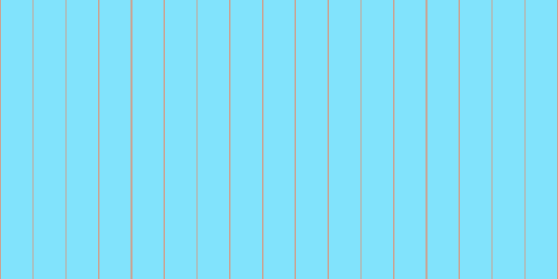 #58dcfd (75%), #caa393 vertical lines, two pixels wide, forty-five pixels apart