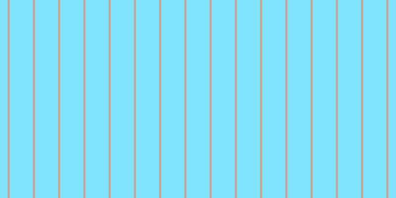 #58dcfd (75%), #caa393 vertical lines, four pixels wide, forty-seven pixels apart
