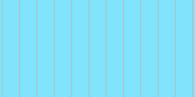 #58dcfd (75%), #caa393 vertical lines, two pixels wide, sixty-nine pixels apart