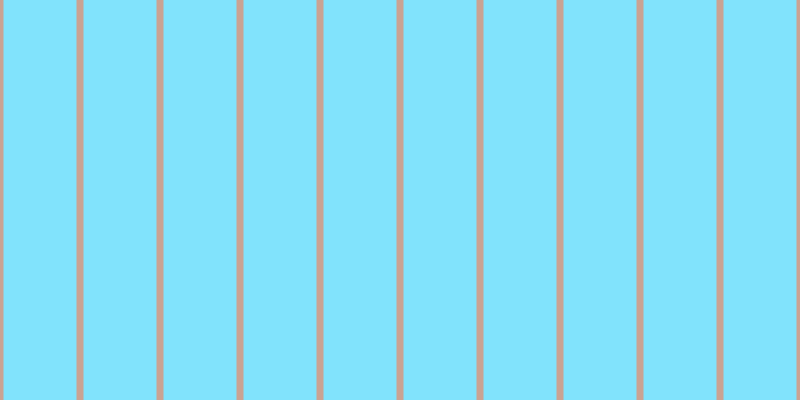 #58dcfd (75%), #caa393 vertical lines, seven pixels wide, seventy-three pixels apart