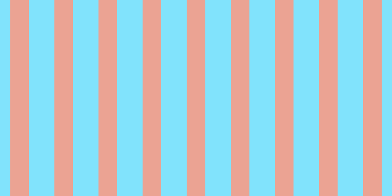 #58dcfd (75%), #eba393 vertical lines, thirty-eight pixels wide, fifty-two pixels apart