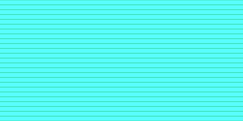 #58fdfd, #36d393 horizontal lines, two pixels wide, fourteen pixels apart