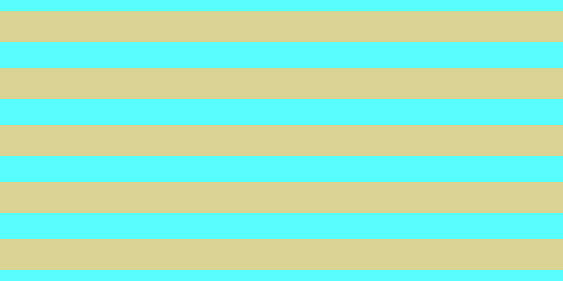 #58fdfd, #dbd393 horizontal lines, forty-four pixels wide, thirty-seven pixels apart