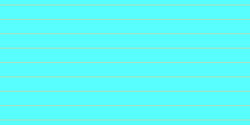 #58fdfd, #dbd393 horizontal lines, two pixels wide, forty-four pixels apart