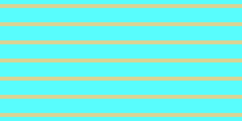 #58fdfd, #dbd393 horizontal lines, thirteen pixels wide, forty-seven pixels apart