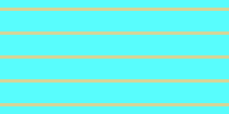 #58fdfd, #dbd393 horizontal lines, eleven pixels wide, seventy-three pixels apart