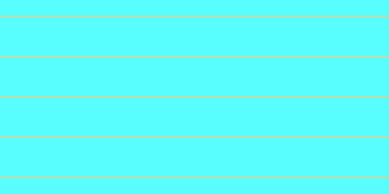 #58fdfd, #dbd393 horizontal lines, three pixels wide, eighty pixels apart