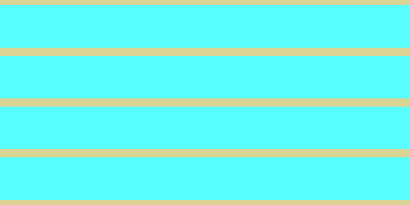 #58fdfd, #dbd393 horizontal lines, sixteen pixels wide, eighty-three pixels apart