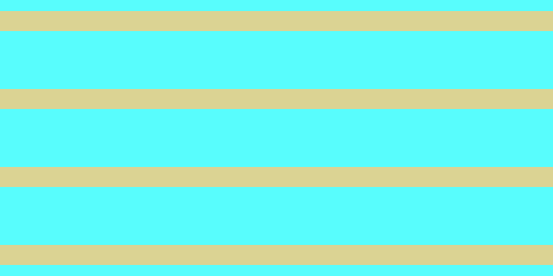 #58fdfd, #dbd393 horizontal lines, twenty-nine pixels wide, eighty-four pixels apart