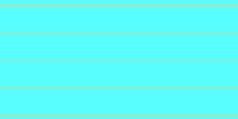 #58fdfd, #dbd393 horizontal lines, four pixels wide, eighty-nine pixels apart