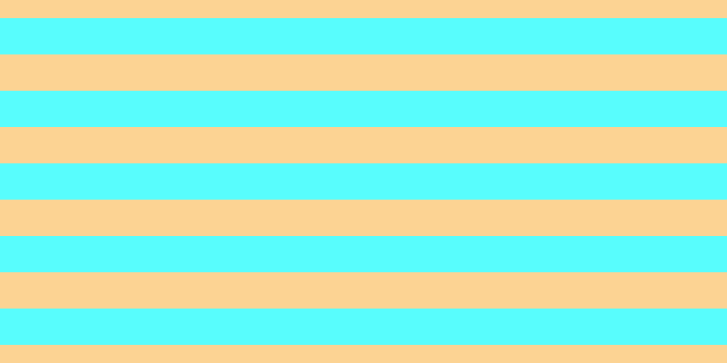 #58fdfd, #fcd393 horizontal lines, forty pixels wide, forty pixels apart