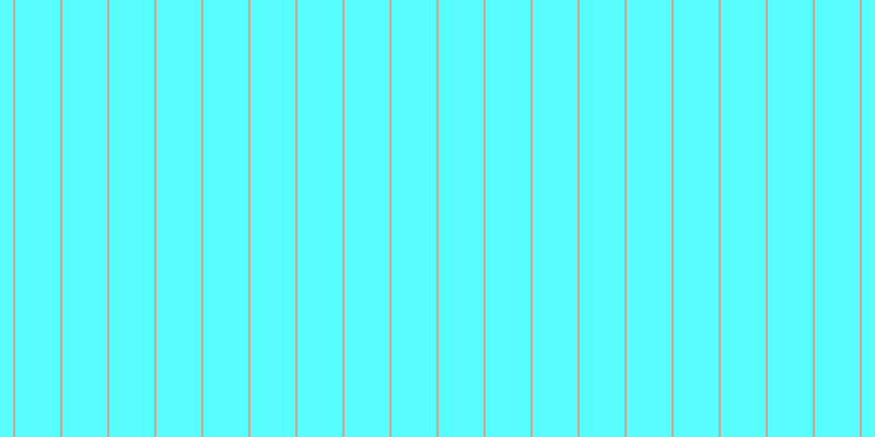 #58fdfd, #caa393 vertical lines, two pixels wide, forty-one pixels apart