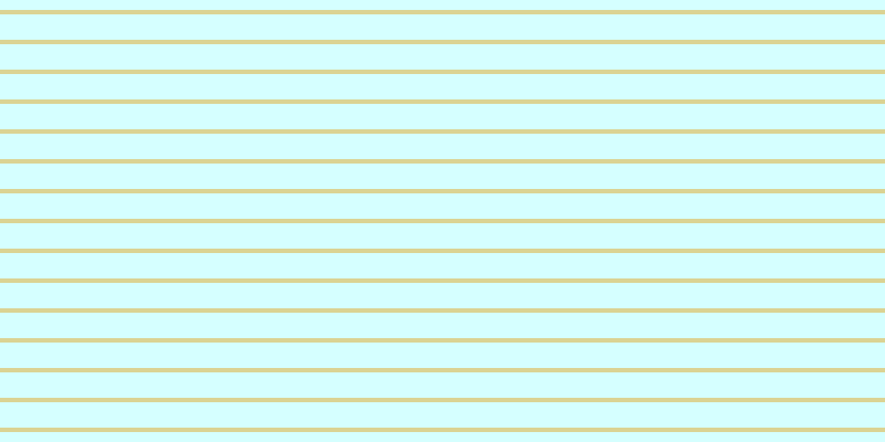#58fdfd (25%), #dbd393 horizontal lines, four pixels wide, twenty-three pixels apart