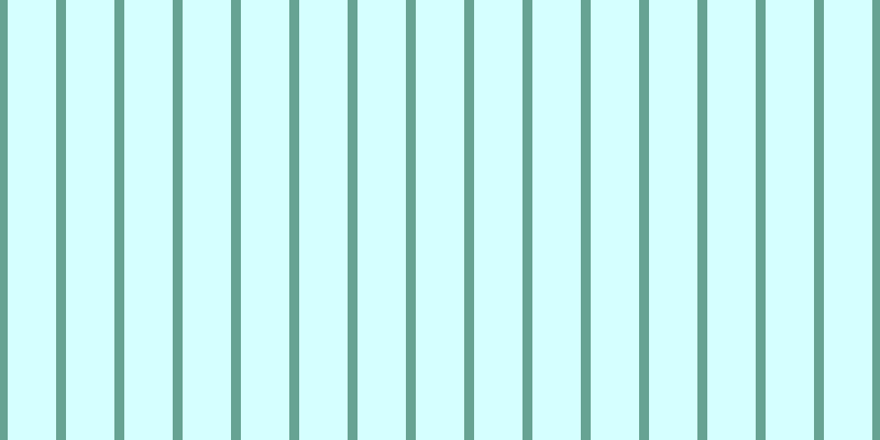 #58fdfd (25%), #67a393 vertical lines, nine pixels wide, forty-four pixels apart