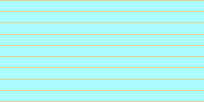 #58fdfd (50%), #dbd393 horizontal lines, four pixels wide, forty pixels apart