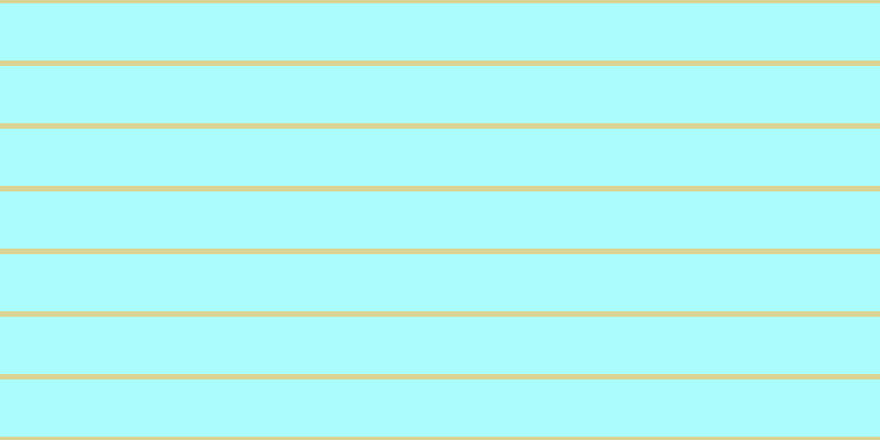 #58fdfd (50%), #dbd393 horizontal lines, five pixels wide, fifty-two pixels apart
