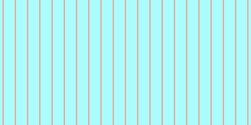 #58fdfd (50%), #eba393 vertical lines, four pixels wide, thirty-five pixels apart