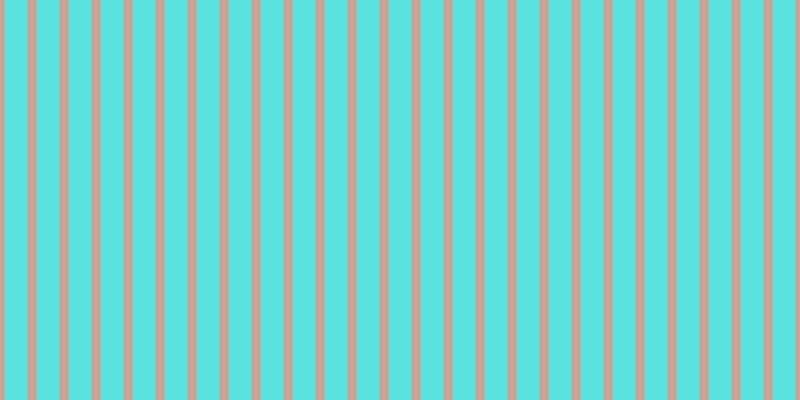 #59e2dd, #caa393 vertical lines, nine pixels wide, twenty-three pixels apart