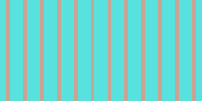 #59e2dd, #caa393 vertical lines, fifteen pixels wide, fifty-two pixels apart