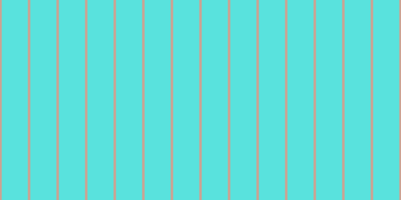 #59e2dd, #caa393 vertical lines, five pixels wide, fifty-two pixels apart