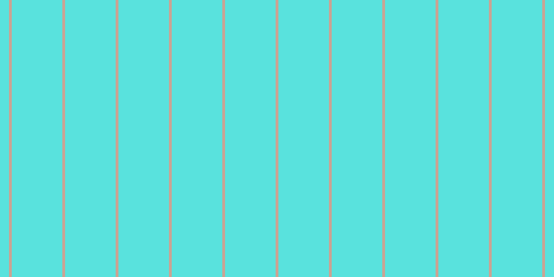#59e2dd, #caa393 vertical lines, four pixels wide, seventy-three pixels apart