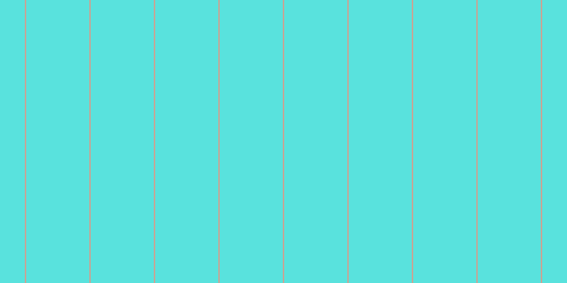 #59e2dd, #caa393 vertical lines, two pixels wide, eighty-nine pixels apart