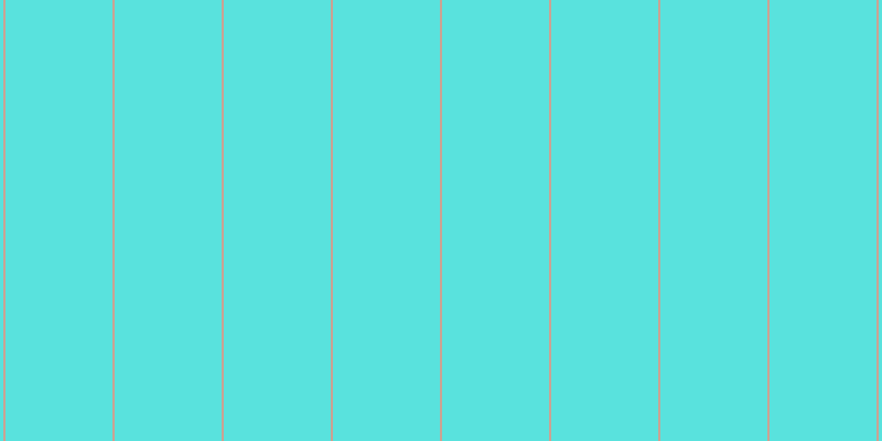 #59e2dd, #caa393 vertical lines, two pixels wide, ninety-seven pixels apart