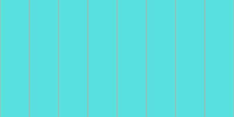 #59e2dd, #caa393 vertical lines, two pixels wide, ninety-eight pixels apart
