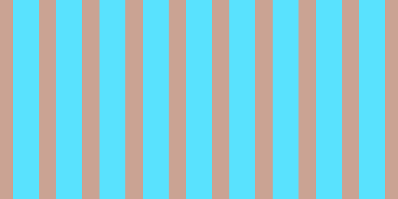 #59e2fe, #caa393 vertical lines, thirty-five pixels wide, fifty-two pixels apart