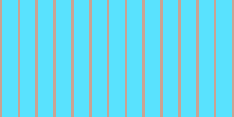 #59e2fe, #caa393 vertical lines, nine pixels wide, fifty-two pixels apart