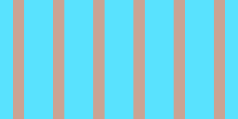 #59e2fe, #caa393 vertical lines, thirty-eight pixels wide, ninety-seven pixels apart