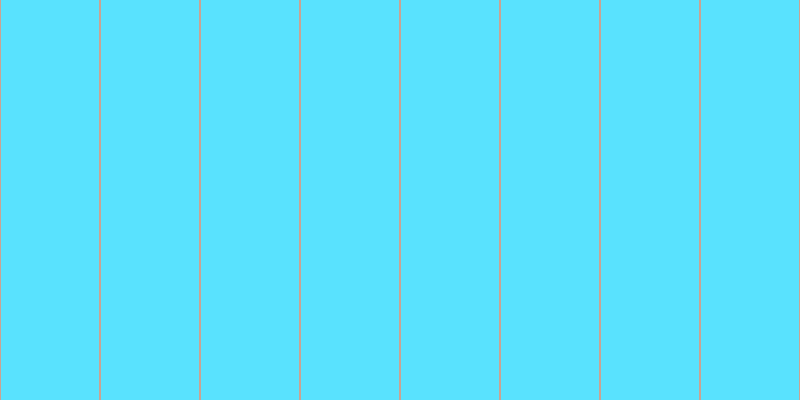 #59e2fe, #caa393 vertical lines, two pixels wide, ninety-eight pixels apart