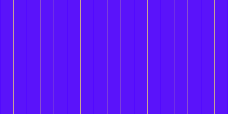 #5a13fa, #caa393 vertical lines, one pixels wide, forty-six pixels apart