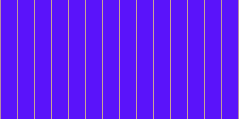 #5a13fa, #caa393 vertical lines, two pixels wide, fifty-five pixels apart